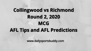 Collingwood vs Richmond