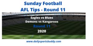 AFL Sunday Tips Round 11