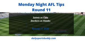 Monday Night AFL Tips Round 11