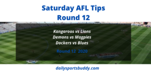 Saturday AFL Tips Round 12