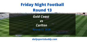Gold Coast vs Carlton Round 13