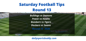 Saturday AFL Tips Round 13