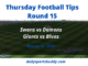 Round 15 AFL Tips
