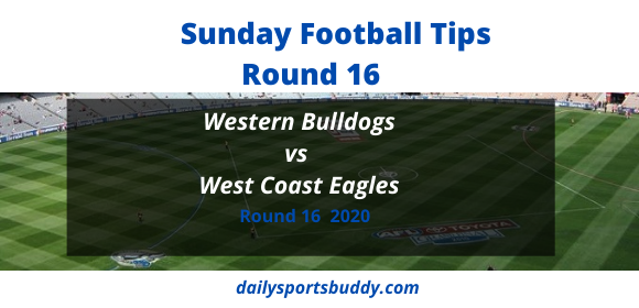 Western Bulldogs vs West Coast Eagles Round 16