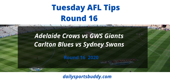 Tuesday AFL Tips Round 16