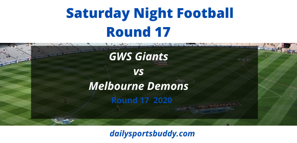 GWS Giants vs Melbourne Round 17