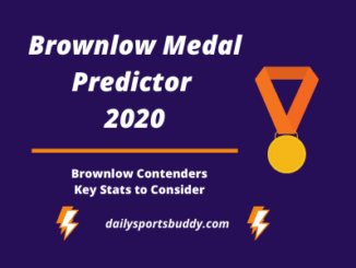 Brownlow Contenders, Key Stats to Consider