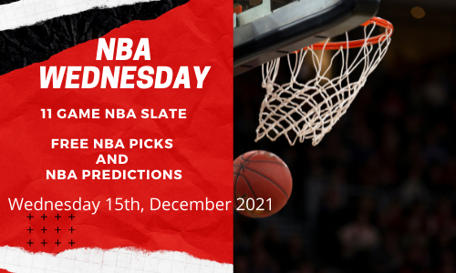 Free NBA Picks for Tonight, Dec 15th
