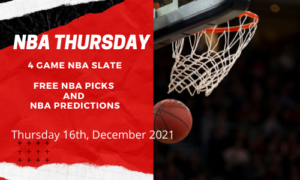 Thursday NBA Picks, Dec 16th