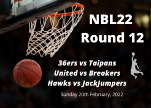 NBL Sunday Hoops Tips, Round 12 Feb 20
