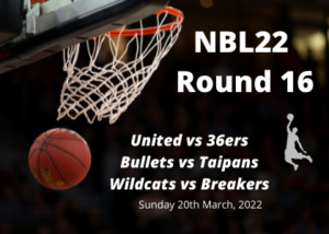 NBL Round 16 Sunday Tips, March 20