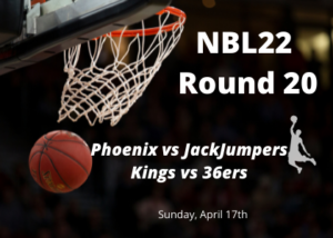 NBL Sunday Hoops Round 20 Predictions April 17th
