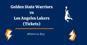 Golden State Warriors vs Lakers Tickets