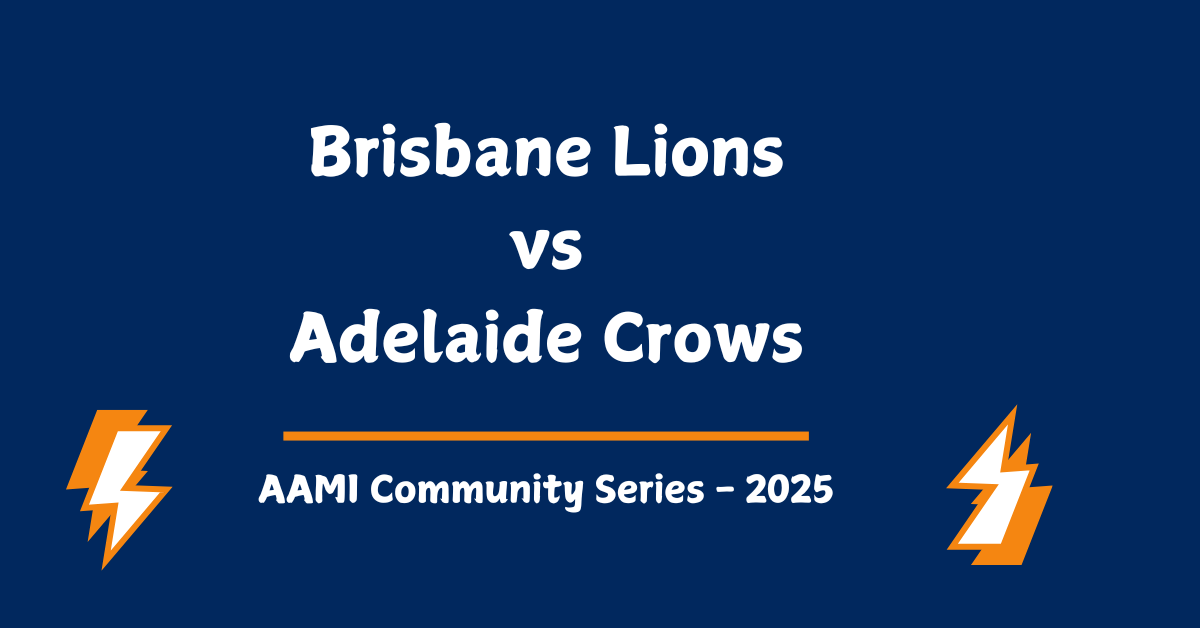 Brisbane Lions vs Adelaide Crows Prediction