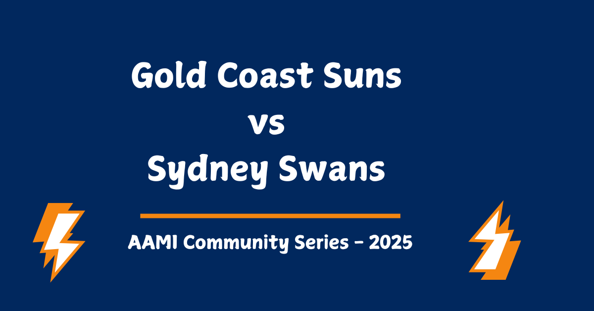 Gold Coast Suns vs Sydney Swans Prediction